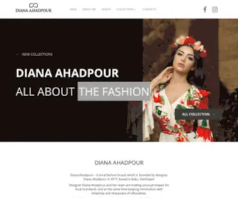 Dianaahadpour.com(DIANA AHADPOUR) Screenshot