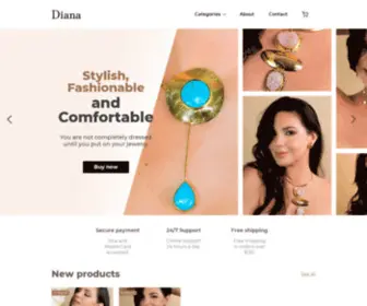 Dianaahernandez.com(Diana Store) Screenshot