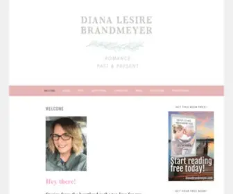 Dianabrandmeyer.com(Romance Past and Present) Screenshot