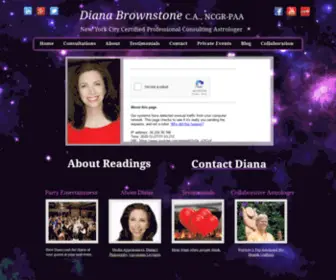 Dianabrownstone.com(Dianabrownstone) Screenshot