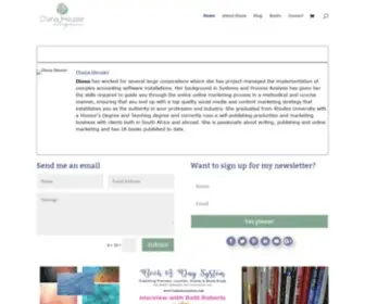 Dianaheuser.com(Diana Heuser) Screenshot