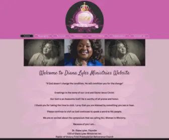 Dianalylesministries.com(Diana Lyles Ministries) Screenshot