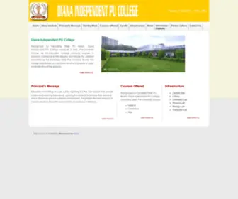 Dianapucollege.com(Diana Group of Institutions) Screenshot