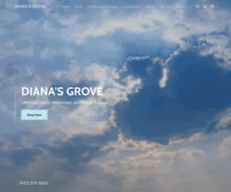 Dianasgrove.com(Diana's Grove) Screenshot