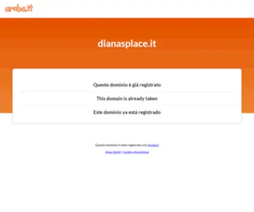 Dianasplace.it(Al Diana's Place) Screenshot