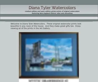 Dianatylerwatercolors.com(Diana Tyler Watercolors) Screenshot