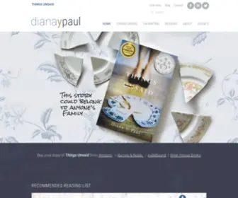 Dianaypaul.com(Things Unsaid) Screenshot