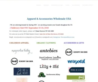 Dianekocevar.com(Baby and Children's Clothes Wholesaler) Screenshot