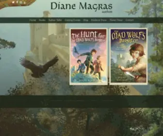 Dianemagras.com(Diane Magras) Screenshot