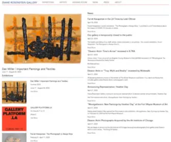 Dianerosenstein.com(Diane Rosenstein Gallery) Screenshot