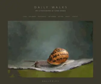 Dianevarner.com(Daily Walks) Screenshot