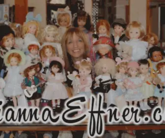 Diannaeffner.com(Dianna Effner Porcelain Dolls) Screenshot