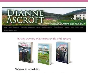 Dianneascroft.com(My website. In case we haven't met) Screenshot
