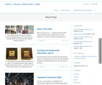 Diannedurantewriter.com(Dianne L) Screenshot