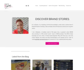 Diannensquires.com(Dianne N Squires tells Bajan brand stories and) Screenshot