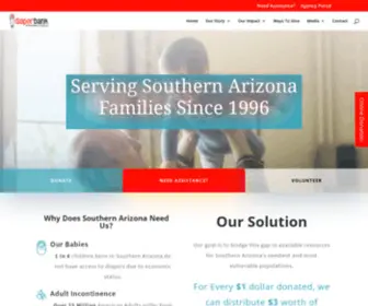 Diaperbank.org(Diaper Bank of Southern Arizona) Screenshot