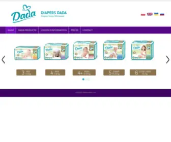 Diapersdada.com(Diapers Dada Wholesale) Screenshot