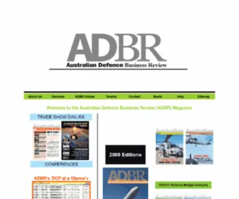 Diar.com(The Australian Defence Business Review Magazine) Screenshot