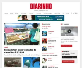 Diarinho.com.br(Diarinho) Screenshot