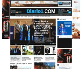 Diario1.com(Información sin límites) Screenshot