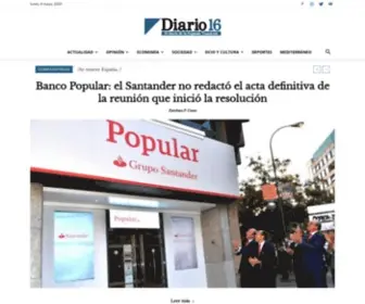Diario16.com(El Diario de la Segunda Transición) Screenshot