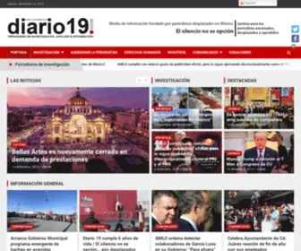 Diario19.com(Diario 19) Screenshot