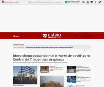 Diarioarapiraca.com.br(Diário Arapiraca) Screenshot