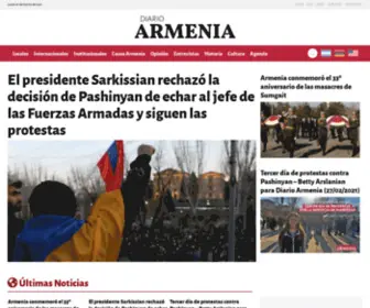 Diarioarmenia.org.ar(Diario Armenia) Screenshot