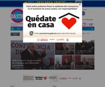 Diariobasta.com(El periódico digital de la Ciudad de México) Screenshot