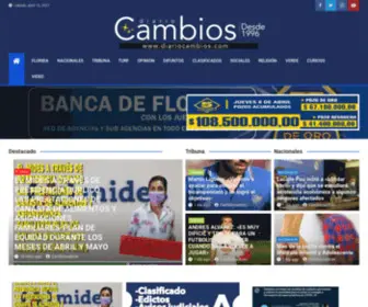 Diariocambios.com(Diario Cambios Florida Uruguay) Screenshot