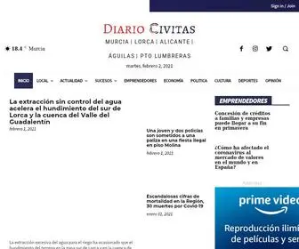 Diariocivitas.com(Diario Civitas) Screenshot