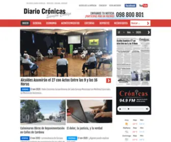 Diariocronicas.com.uy(Diario Cr) Screenshot