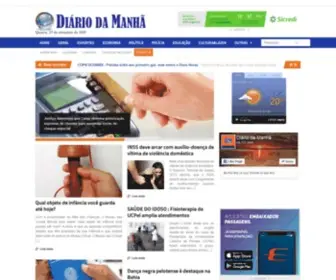 Diariodamanhapelotas.com.br(Diário da Manhã) Screenshot