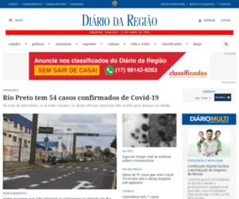 Diariodaregiao.com.br(Diário) Screenshot