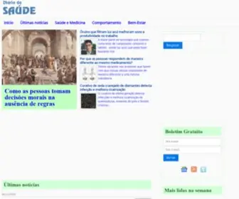Diariodasaude.com.br(Diário da Saúde) Screenshot