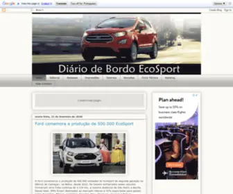 Diariodebordoecosport.com(Diário) Screenshot