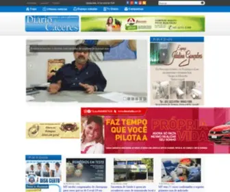 Diariodecaceres.com.br(Diário de Cáceres) Screenshot