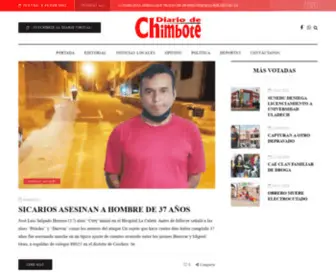 Diariodechimbote.com(Diario de Chimbote) Screenshot