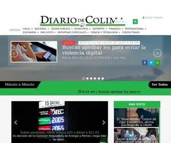 Diariodecolima.com(Diario de Colima) Screenshot