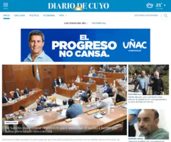 Diariodecuyo.com.ar(Diario de Cuyo) Screenshot