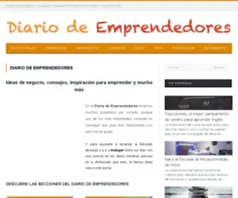 Diariodeemprendedores.com(Diario de Emprendedores) Screenshot