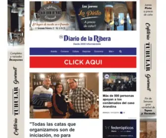 Diariodelaribera.net(Diario de la Ribera) Screenshot