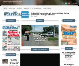 Diariodelashuastecas.com(DIARIO DE LAS HUASTECAS) Screenshot