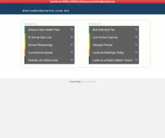Diariodeldesierto.com.mx(Noticias caborca) Screenshot