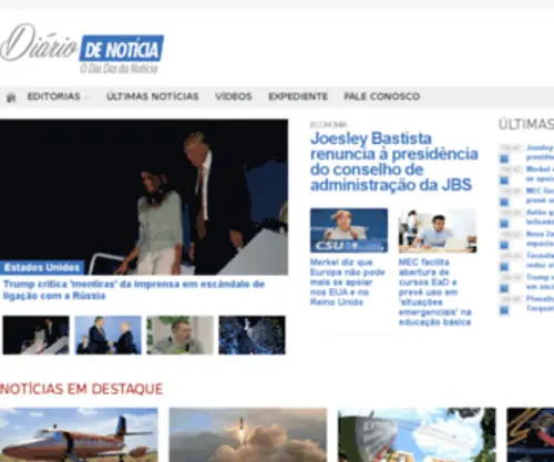 Diariodenoticia.com.br(Diário) Screenshot