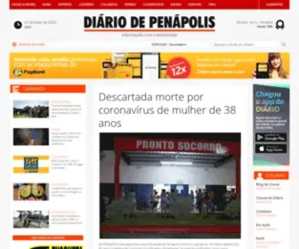 Diariodepenapolis.com.br(Diario de Penapolis) Screenshot