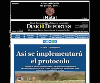 Diariodeportes.com.co(Diario Deportes) Screenshot