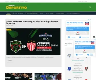 Diariodeportivo.co(El mejor diario deportivo) Screenshot