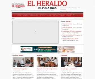 Diariodepozarica.com.mx(Diario de Poza Rica en linea) Screenshot