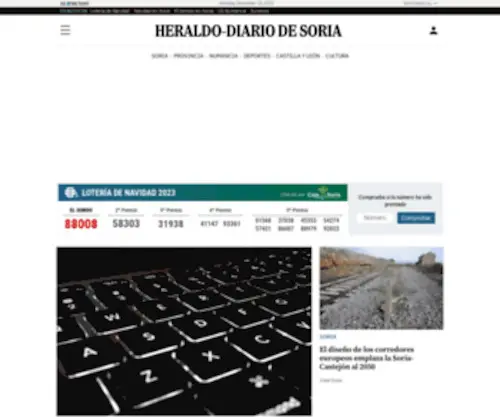 Diariodesoria.es(Heraldo-Diario de Soria) Screenshot